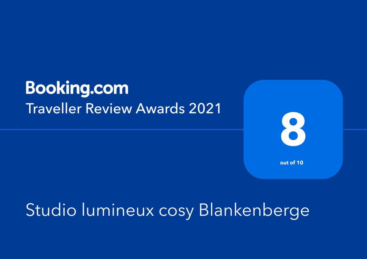 Studio Lumineux Cosy Blankenberge Apartment Exterior photo
